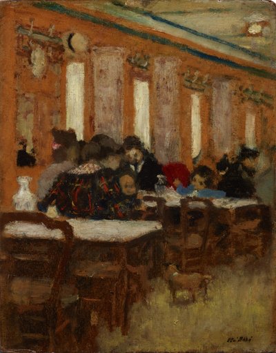 The Little Restaurant by Edouard Vuillard